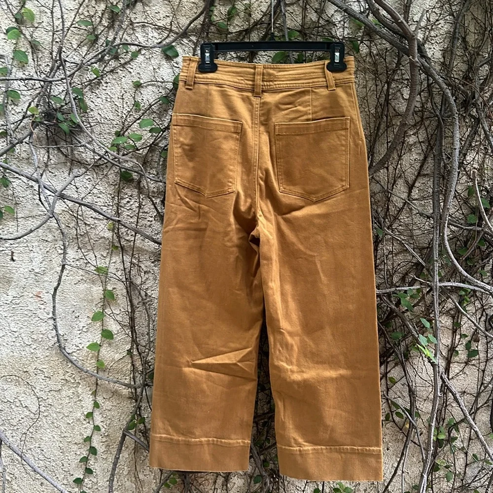 APIECE APART New York Cropped Straight Cut Trousers
